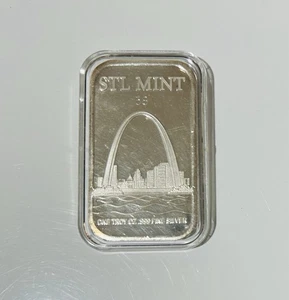 STL Mint Arachne 1 Oz .999 Silber emailliert Kunstbarren #38 - Bild 1 von 6