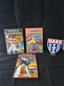 Vintage Transformers Bundle Of 3 Ladybird Books - Picture 1 of 6