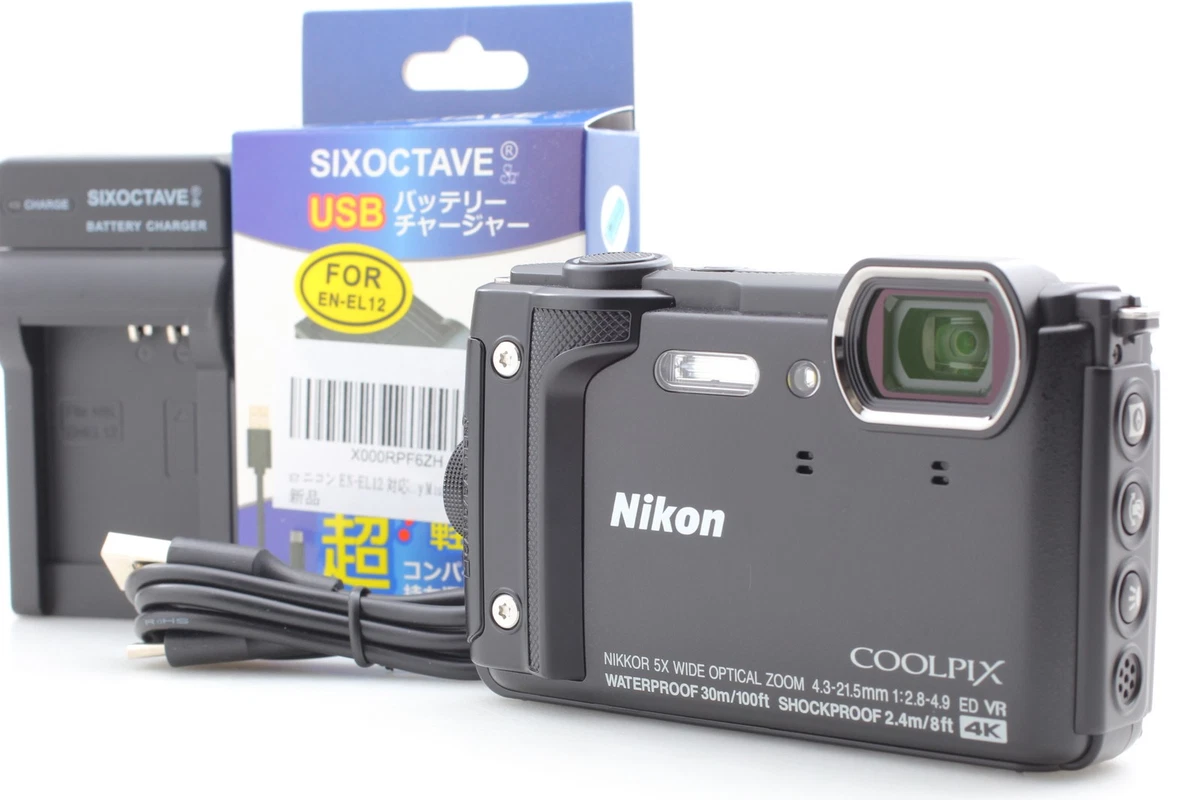 Nikon coolpix W300 ジャンク2台セット ジャンク】Nikon COOLPIX W300 カメラ2個セット ジャンク品 Nikon