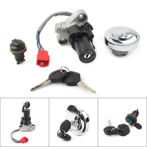 Für Yamaha V-Star XVS1100 Tankdeckel Zündschalter Seat Lock Set Fit - Bild 1 von 11