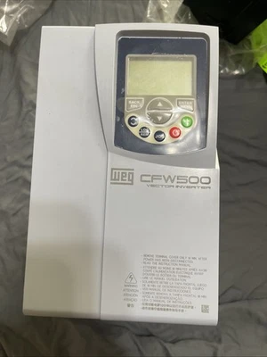 WEG CFW500 VFD CFW500A02P6T4DB66G2 - Image 1 of 3