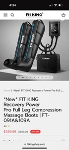 Fit King Air Compression Recovery System Ft-091a Medium - Picture 1 of 4