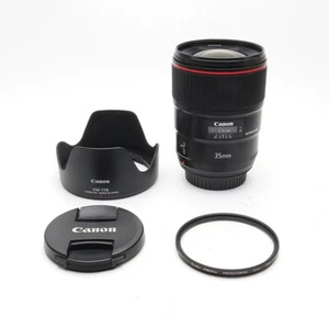 〔Casi Como Nuevo/W:Capucha〕Canon EF 35mm f/1.4 L II USM Zoom Lens EF Mount... - Imagen 1 de 14