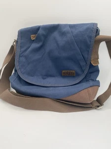 Keen blaue Canvas-Schultertasche Umhängetasche Kuriertasche 10,5” x 10,5” - Bild 1 von 13