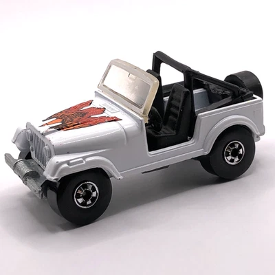 Hot Wheels Jeep CJ-7 1981/1982 White Enamel Blackwall - Made In Hong Kong - Image 1 of 4