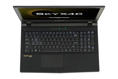 NEW EUROCOM X4C (P750TM1)  Barebone Laptop; FHD 60Hz w/ AC Adapter and Battery - Image 1 of 4