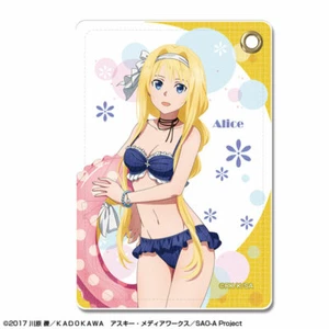 Estuche de pase de cuero Sword Art Online Alicization diseño versión 2 02 Alice - Imagen 1 de 1
