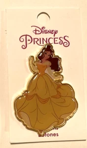 Disney Lizenzierte BELLE Prinzessin Metall mit harten Epoxid-Einsatzknöpfen SEHR SCHÖN! - Bild 1 von 2