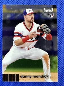 2020 #329 Danny Mendick Topps Stadium Club Chrome Baseball RC Chicago White Sox - Foto 1 di 2