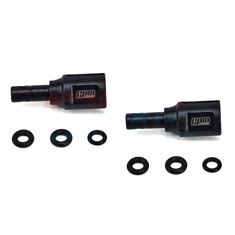 GPM 4140 Medium Carbon Steel Front/Center/Rear Diff Outdrive Blck for 1/8 Kraton - Image 1 of 1