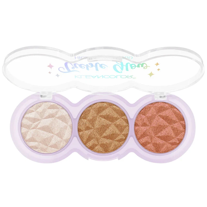 KLEANCOLOR Treble Glow Highlighter Trio - Instant Glow - Radiant - *MOONLIT* - Image 1 of 1