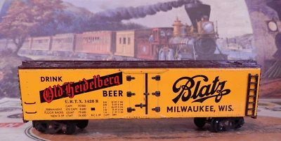 HO Scale  FLEISCHMANN RARE Old Heidelberg Beer  BLATZ PD 40' Reefer# 1428 B `b - Image 1 of 4