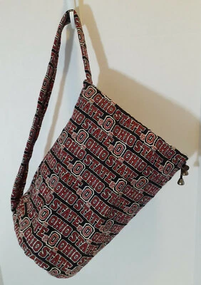 Ohio State University Buckeyes Cloth Tapestry Tote Bag 15x8 by Riddle & Cockrell - Image 1 of 4