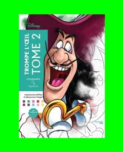 Disney Classics Coloring by Number Meditation Anti-Stress Creative Gift (French) - Foto 1 di 12