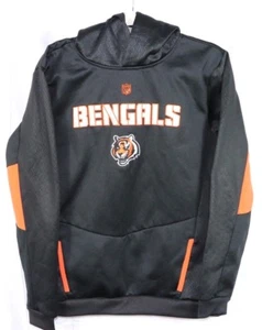 NFL Cincinnati Bengals Youth Boys XL Embroider Pullover Hoodie Sweatshirt Black - Picture 1 of 7