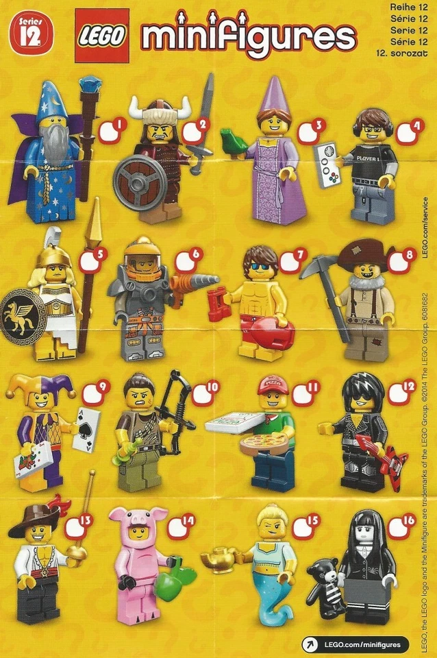 Lego Series 12 (71007) Collectible Minifigures (2014) - Image 1 of 1