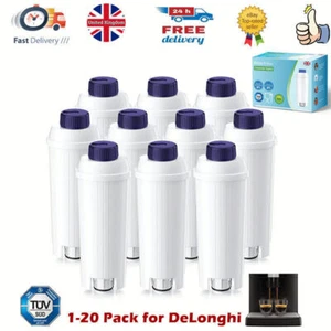 1-20X Delonghi Genuine Coffee Machine Water Filter DLSC002 5513292811 SER3017 UK - Picture 1 of 20