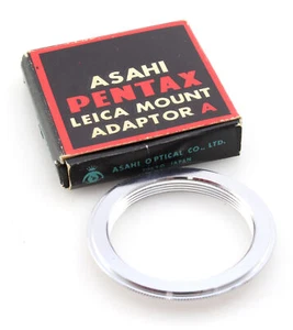 Boxed Asahi Pentax Leica mount adapter A - M42 to L39 LTM - Great condition - Picture 1 of 3