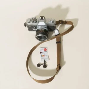 Dual Adjustable Camera Neck Strap w/ Peak Design Anchors COYOTE / COPPER TAN - Picture 1 of 16