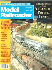Model Railroader Magazine Atlantic Trunk Lines December 1992 Pittsburgh's Rail  - Bild 1 von 2