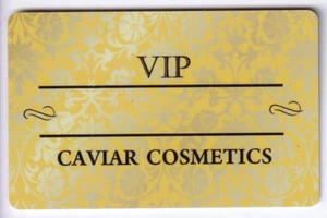 CARTE / CARD THEMATIQUE TOPIC .. RUSSIE OMSK CAVIAR COSMETICS VIP CENTER +N° - Imagen 1 de 2