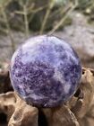 Lepidolite Purple Ball Transition:Sleep Aid:Emotional Healer AAA+ 254g 57mm 5