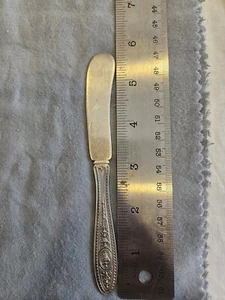 Wedgwood International Sterling Silver Solid Butter Knife 5 3/4" Heirloom 30g - Picture 1 of 6