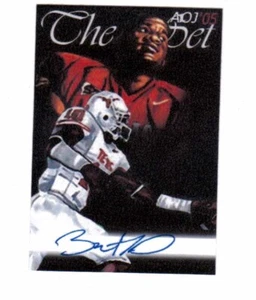 Vince Young 2005 AOJ Lithocard Signed Artist Sketch NFL Jonathan D. Gordon - Picture 1 of 2