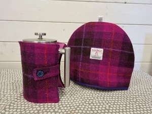 Tea Cosy Harris Tweed Teapot Insulated Cover Kitchen stocking filler gift - Picture 1 of 9