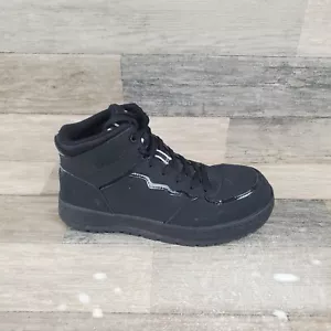 Caterpillar Streamline Court Mid CT Womens Shoes Sz 6.5 Work Boots Black Nubuck - Picture 1 of 12