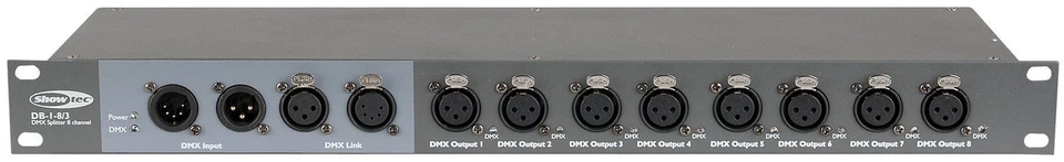 Showtec DB-1-8 DMX Splitter Booster Buffer - Image 1 of 2