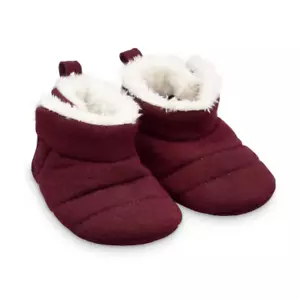 Carter's Just One You Baby Slippers and Boots BURGUNDY 3-6M - Picture 1 of 3