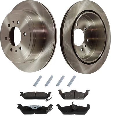 Rear Brake Disc and Pad Kit for Ford F-150 2004-2011/Lincoln Mark LT - Image 1 of 4