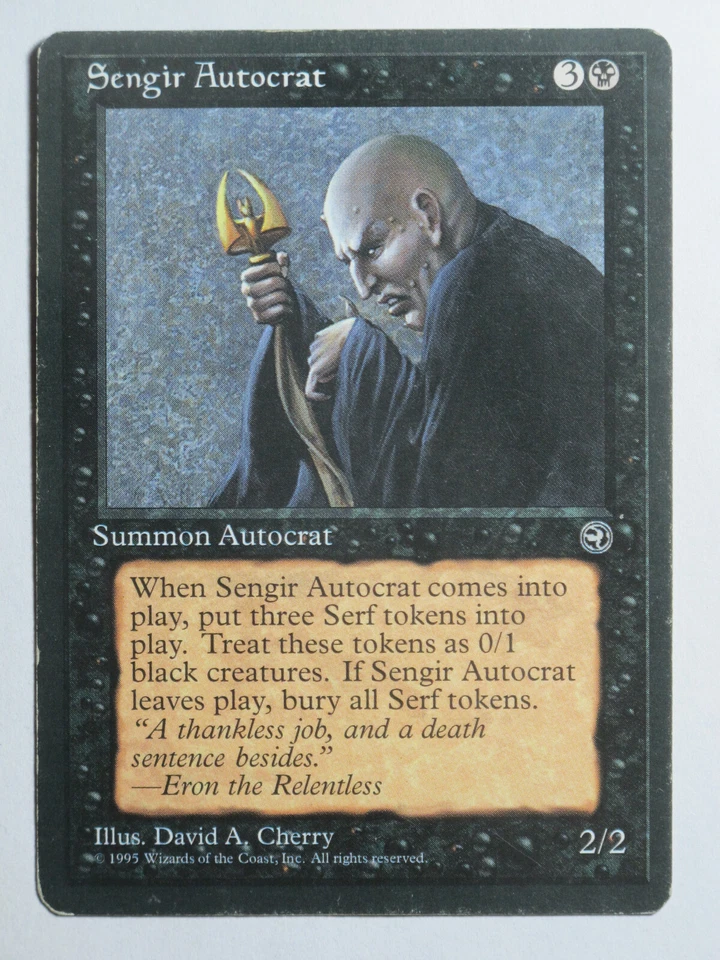  Sengir Autocrat Homelands   English MTG Magic Played - Image 1 of 1