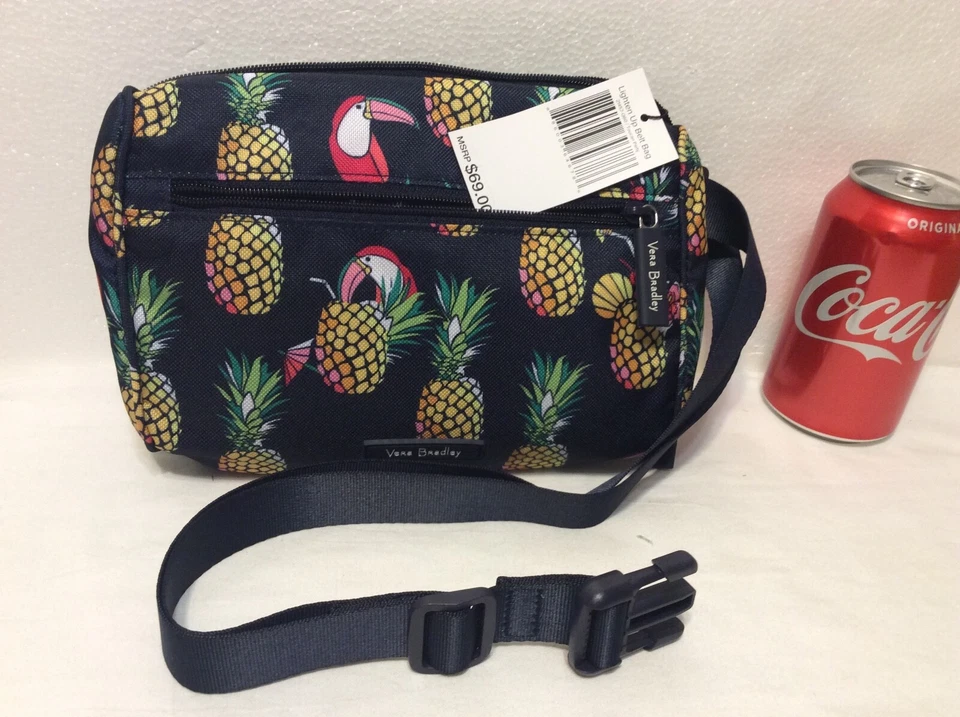 Vera Bradley Toucan Party Lighten up Belt Bag Factory Style Ship