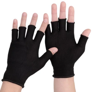 Bare Two Finger Gloves Thin Riding Non-slip Touch Screen Half Finger - Picture 1 of 5