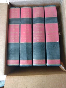 Winston Churchill History of the English Speaking Peoples 4 HC Volumes 1958 - Imagen 1 de 11