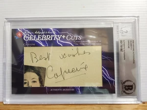 Capucine 2024 Historic Autographs Celebrity+Auto Pink Panther 1/1 Beckett Auth - Picture 1 of 6