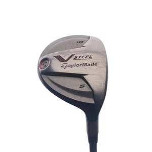Used TaylorMade V Steel 5 Fairway Wood / 18 Degrees / Regular Flex - Picture 1 of 8