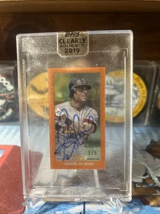 2019 Topps Clearly Authentic Rick Ankiel Auto /5 - Picture 1 of 2