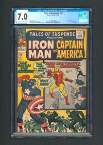 1964 Tales of Suspense #60 CGC 7.0 Marvel Iron Man Capt America Thor Cameo - Picture 1 of 2