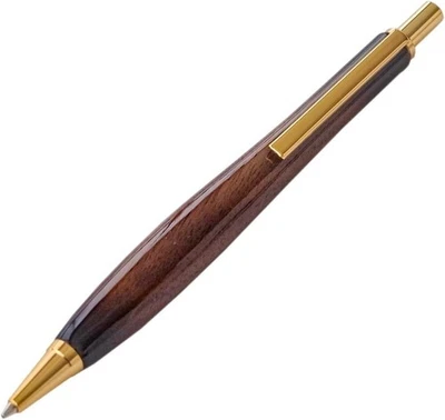 Luminio Handmade Wooden Mechanical Pencil 0.5mm – Walnut Sunburst Finish – Japan - Image 1 of 4