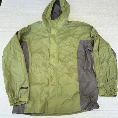Stearns Dry Wear Verde Cremallera Completa Manga Larga Abrigo de Lluvia Sudadera con Capucha Chaqueta Adulto M Foto 1 de 4