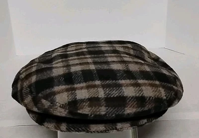 Vintage Seifter Associates By Framer Wool Blend Newsboy Cap  XL Made In Italy - Image 1 of 4