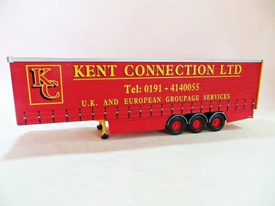 CORGI 'REMOLQUE LADO CORTINA SOLO PARA CABINA TRACTOR, CONEXIÓN KENT' 1:50. 75604 Foto 1 de 4