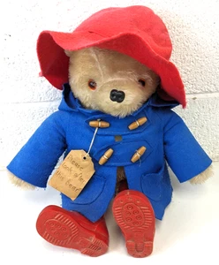 Vintage Large Paddington Bear Plush - 20" - Picture 1 of 9