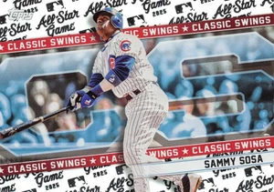 Sammy Sosa 2025 Chicago Cubs Topps Classic Swing ASG #CS-18 - Picture 1 of 2