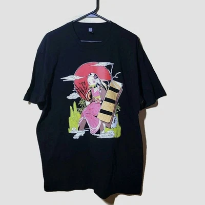 Nova camiseta masculina preta anime GG - Imagem 1 de 4