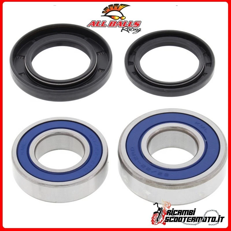 VORDERRADLAGERSATZ All Balls Yamaha YZ 250 X 2022 25-1252#149 — 第 1/1 张图片