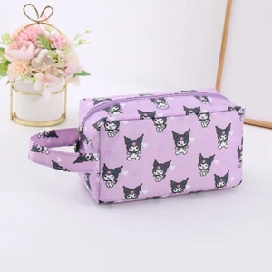 Carina borsa trucco Kuromi custodia cosmetica organizer da viaggio borsa conservazione borsa regalo tote - Foto 1 di 5